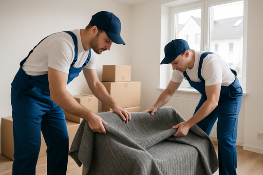 Umzugsvorbereitung Aachen – Kartons packen und organisieren